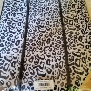 Snow leopard neoprene tote